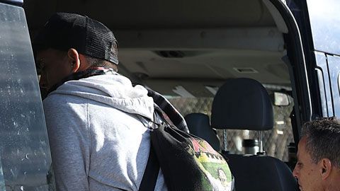 Algunos migrantes cubanos -como los de la imagen- tienen que pasar por México para llegar a Estados Unidos y pedir asilo.