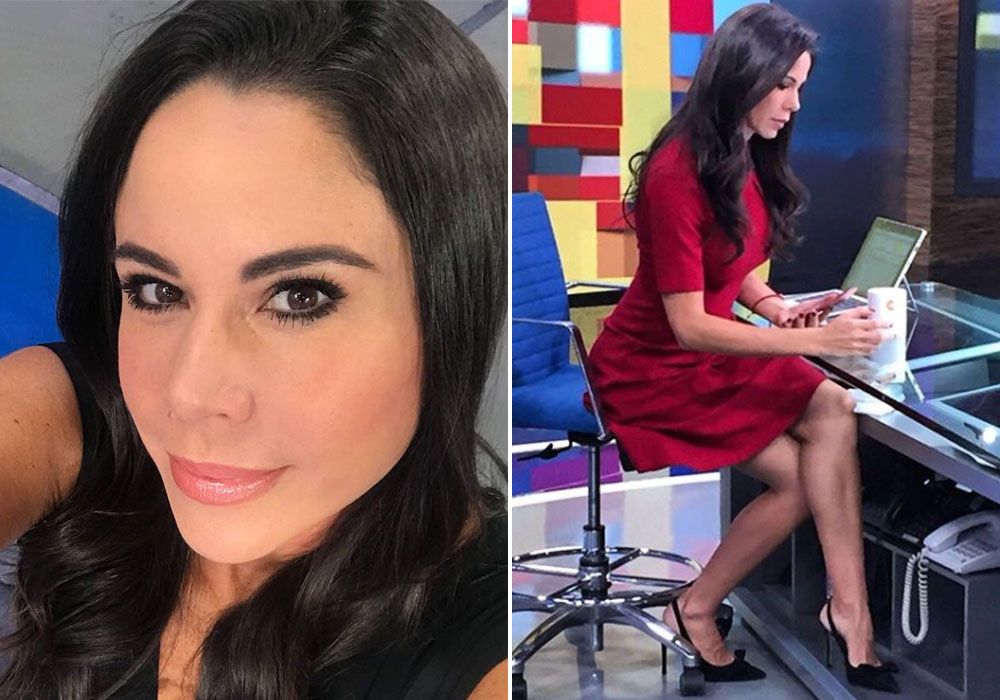 Paola Rojas, periodista de Televisa.