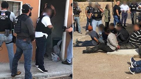 Un grupo especial integrado por oficiales de varias agencias logró la captura de un traficante de personas.