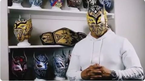 "Sin Cara", el famoso luchador de la WWE, le mandó un especial mensaje a Raúl Jiménez