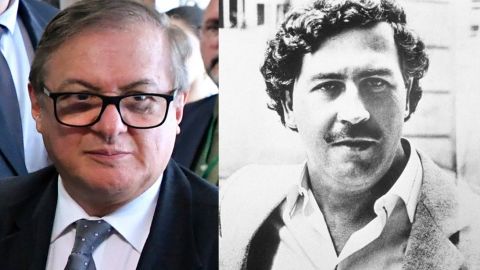 Ricardo Vélez tiene su admiración por Pablo Escobar.