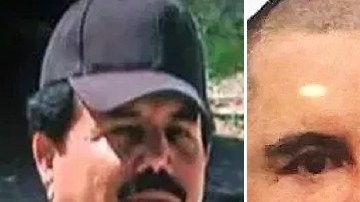 Zambada García. Guzmán Loera y el presidente López Obrador.