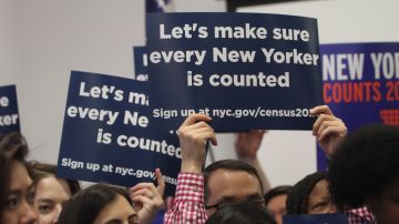Reunión comunitaria en Brooklyn sobre censo.