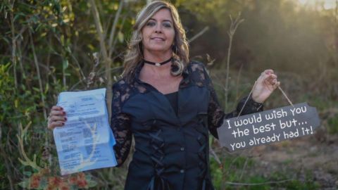 Sesión de fotos para ayudar con el divorcio.