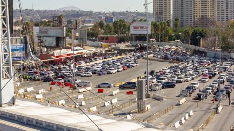 San Ysidro es el cruce fronterizo más transitado del mundo.