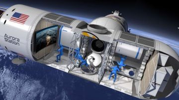 La estación espacial Aurora será el primer hotel espacial del mundo.