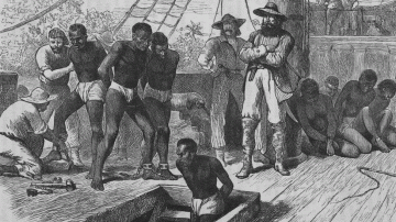 Redoshi logró sobrevivir, con 12 años, al duro viaje en un barco de esclavos.