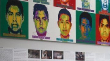 Ai Weiwei en su exposición en la Ciudad de México.