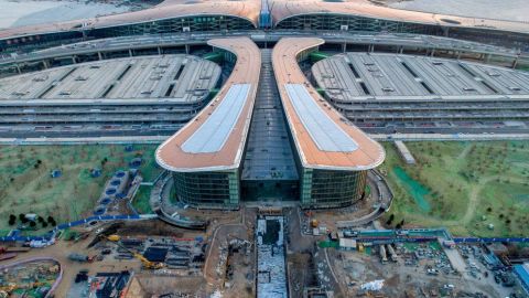 Así es el impresionante nuevo aeropuerto internacional de Pekín-Daxing.