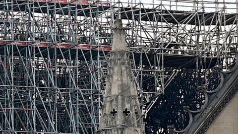 Notre Dame después del incendio