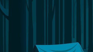 Escena de 'Harry Potter y las reliquias de la muerte' realizada en Paint por Pat Hines.