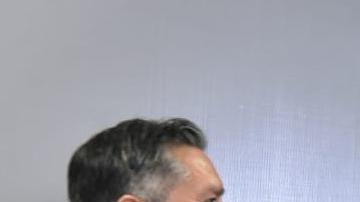 El subsecretario de Gobernación, Alejandro Encinas, durante el acto de disculpas a presos políticos.