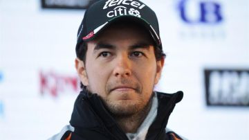 Sergio "Checo" Pérez, piloto mexicano de la escudería Force India.