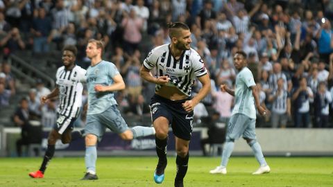 Los Rayados de Monterrey golearon a Sporting Kansas City en el estadio BBVA en semis de la Concachampions.