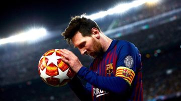 Messi consiguió un doblete en el triunfo 4-0 de Barcelona sobre Manchester United