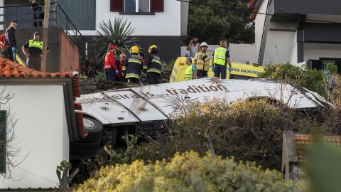 Accidente en Madeira