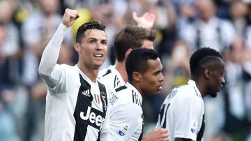Cristiano Ronaldo conquista su primer título de la Serie A de Italia con la Juventus