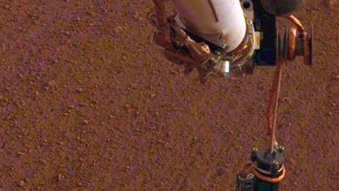 Eel módulo espacial InSight, aterrizó en Marte desde noviembre del año pasado.