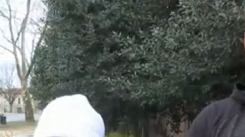 María Correa y su nieto Danny Hurtado