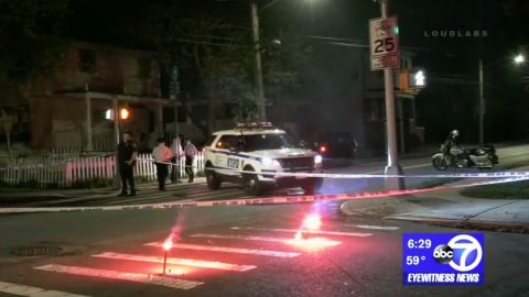 Esquina del accidente en Staten Island