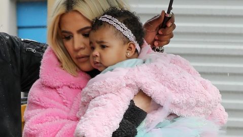 Khloé Kardashian y su hija True. El amor que todo lo puede.