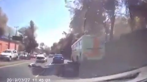 Los hechos se registraron al poniente de la Ciudad de México.