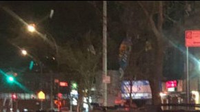 Imágenes del choque múltiple en Inwood