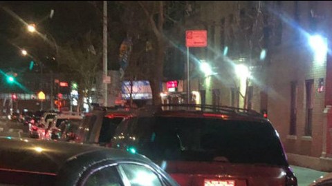 Imágenes del choque múltiple en Inwood