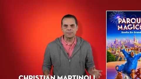 Christian Martinoli es el encargado de doblar la voz de uno de los castores