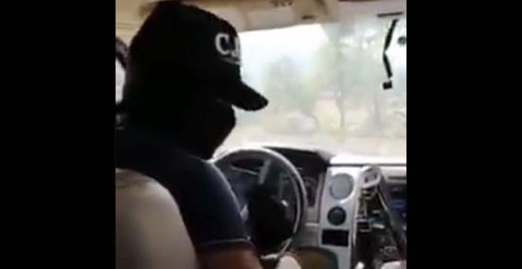El video circula en redes como Twitter.