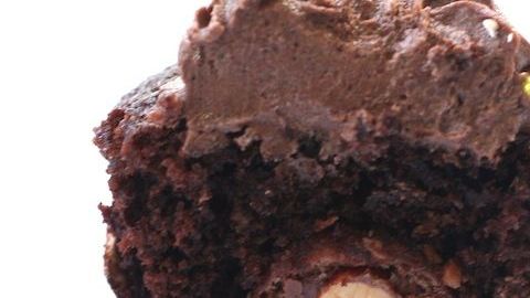 Cupcakes de Ferrero Rocher.