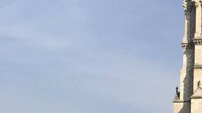 La foto fue tomada una hora antes del incendio.