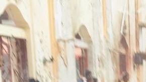 Una de las iglesias donde ocurrieron explosiones en Sri Lanka.