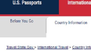 Las advertencias de viaje tienen dos categorías: "C" y "K".