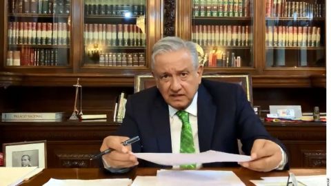 Andrés Manuel López Obrador, presidente de México.