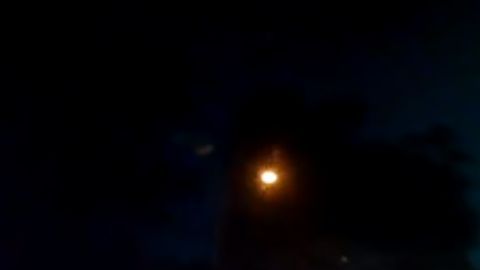 La luminosa bola de fuego de color verde se vio en el norte de Florida.