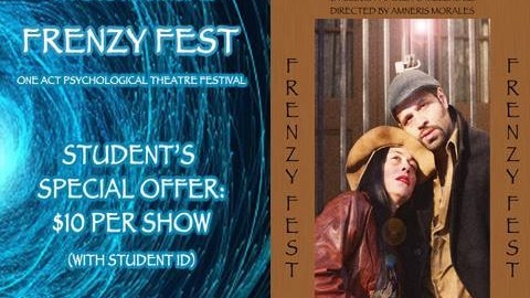 Seis obras se presentan en el "Frenzy Fest" que inicia este viernes en El Barrio Artspace.