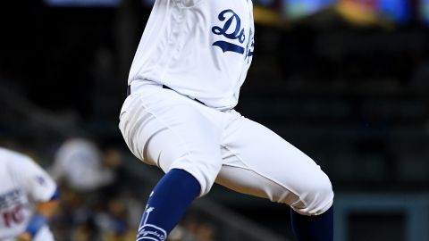 El mexicano Julio Urías, joya de los Dodgers de Los Ángeles.