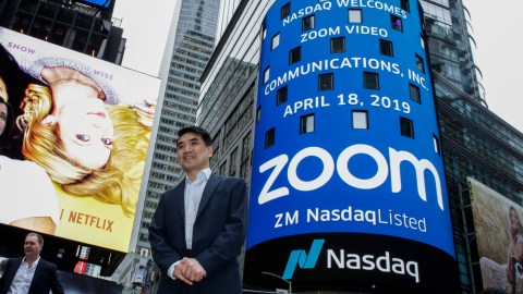 Eric Yuan logró que su compañía Zoom cotizara en Wall St