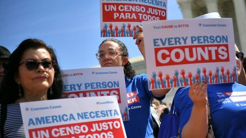 Hubo prostestas afuera de la Corte Suprema.