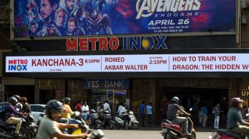 Avengers Endgame causó furor en la India.