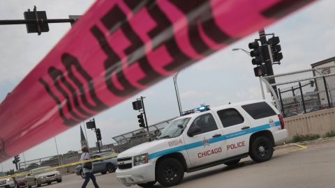 Auto de Policia de Chicago.