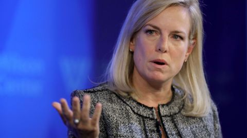 Nielsen tomó el lugar de John Kelly en la dirección del DHS.