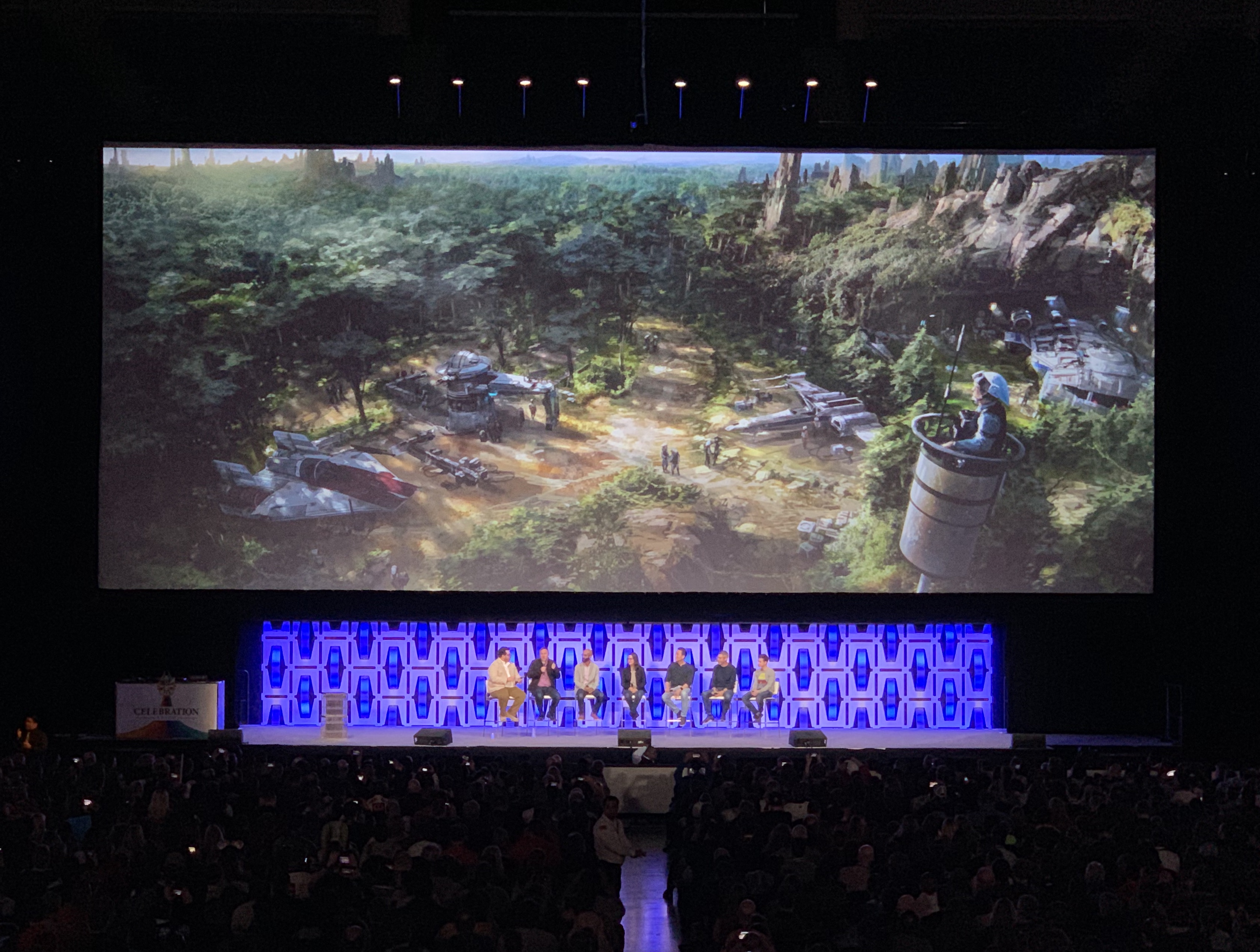 Un momento de la presentación de Galaxy's Edge durante Star Wars Celebration 2019 Chicago. / Foto: Impremedia
