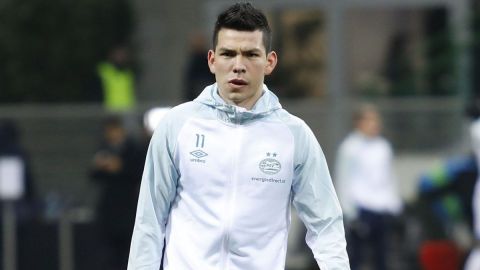 Hirving Lozano, jugador mexicano del PSV Eindhoven.