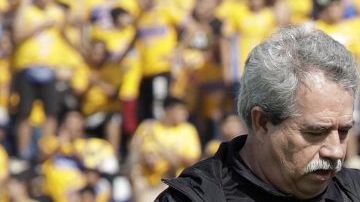 El colombiano Julián Quiñones sale llorando del partido entre Tigres y Lobos BUAP.