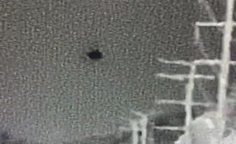 Foto de un dron usado por coyotes para pasar a inmigrantes en la frontera.