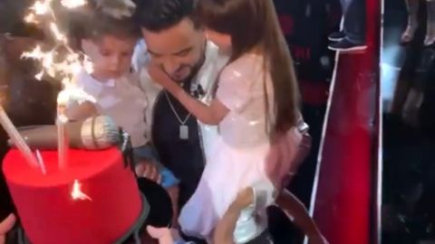 Luis Fonsi recibe sorpresa de cumpleaños