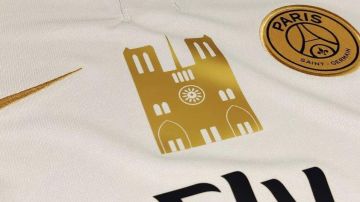 Las playeras del PSG tendrán la insignia de la catedral de Notre-Dame