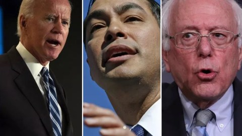 JoeBiden lidera la lista de favoritos entre hispanos, que también destacan a JuliánCastro y a Bernie Sanders.